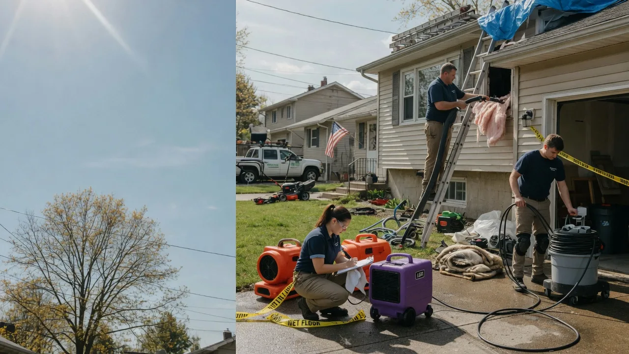 Emergency Water Removal in Burkettsville, OH near me